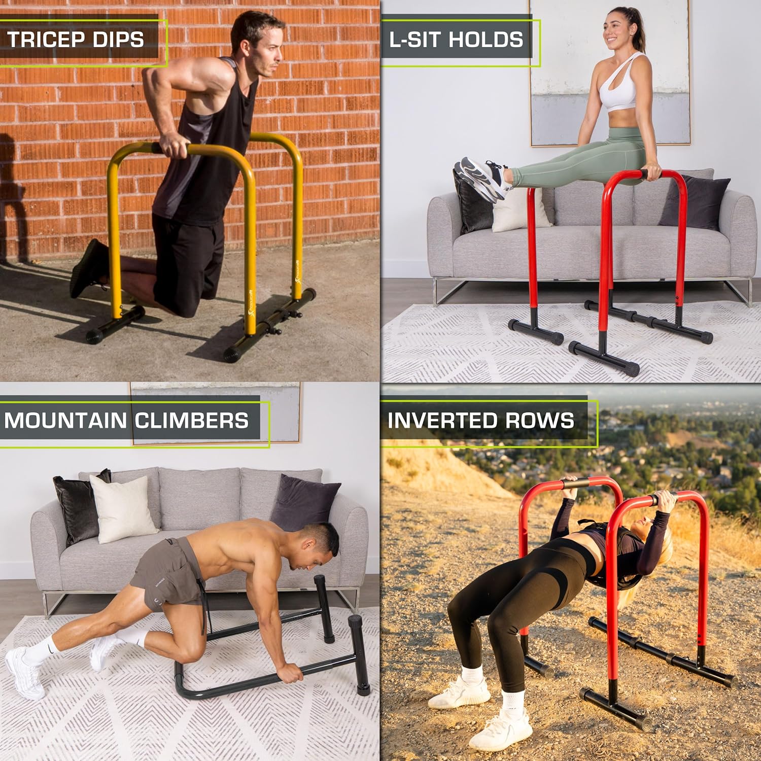 Thumbnail 6 de ProsourceFit Dip Stand Station heavy-duty dip bar 💪