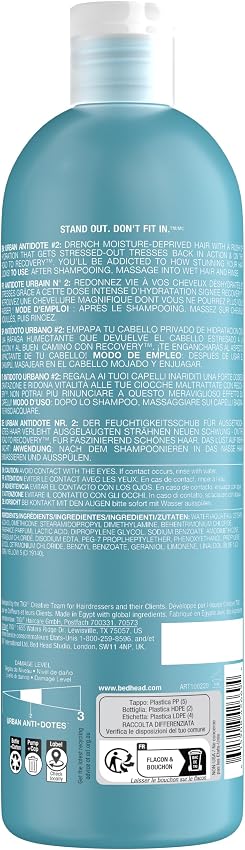 Detalle 2 de Bed Head by Tigi Urban Antidotes Recovery acondicionador 750 ml