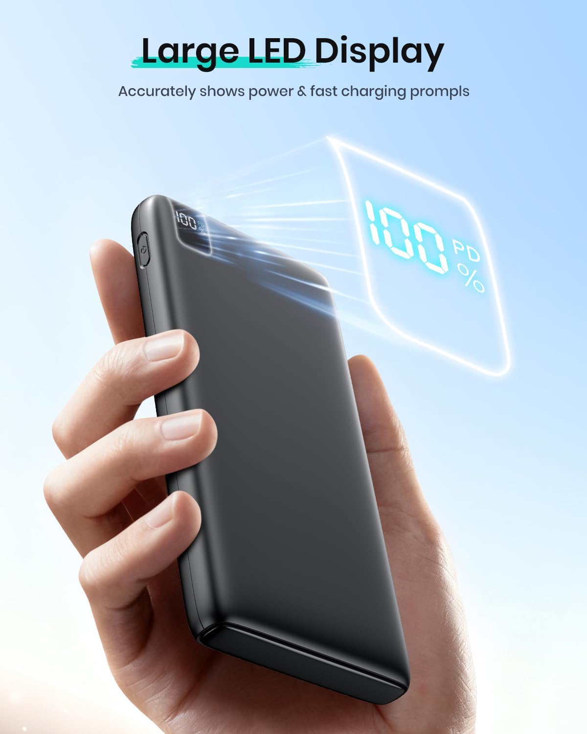 Thumbnail 5 de Hiluckey Power Bank 20000mAh Portable Charger with 22.5W Fast Charging