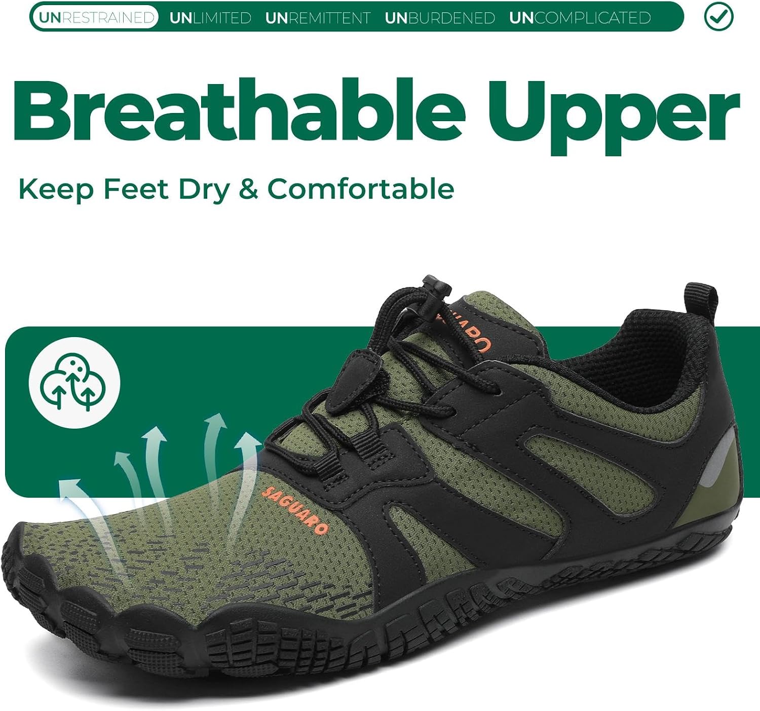 Detalle 2 de SAGUARO Barfußschuhe 35–48