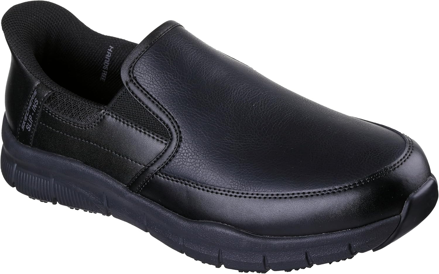 Detalle 2 de SKECHERS スリップインズ ワーク:ナンパ - ブロクスティン_200304 メンズシューズ 防滑ラバーソール・レザーアッパー