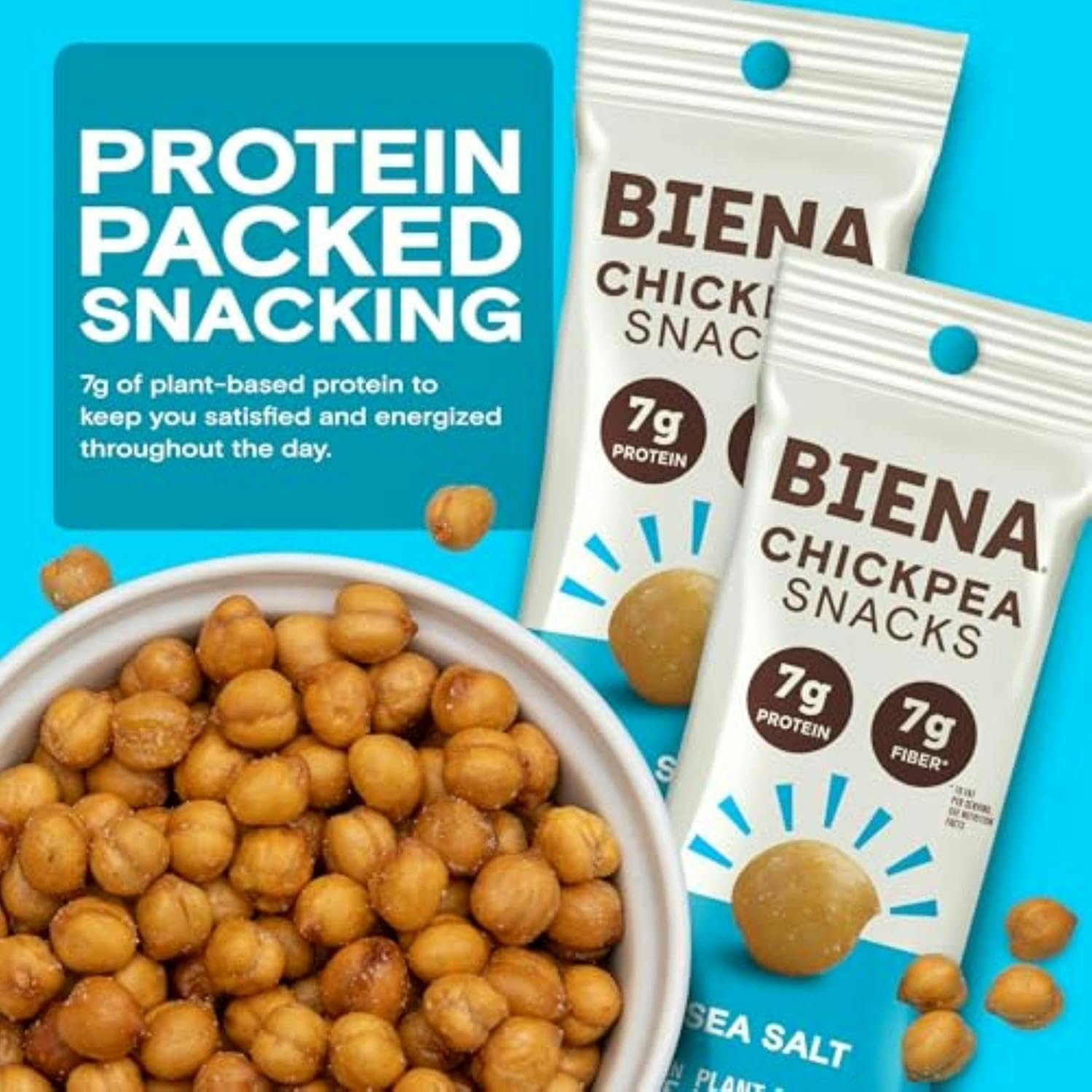 Thumbnail 6 de BIENA Chickpea Snacks Sea Salt