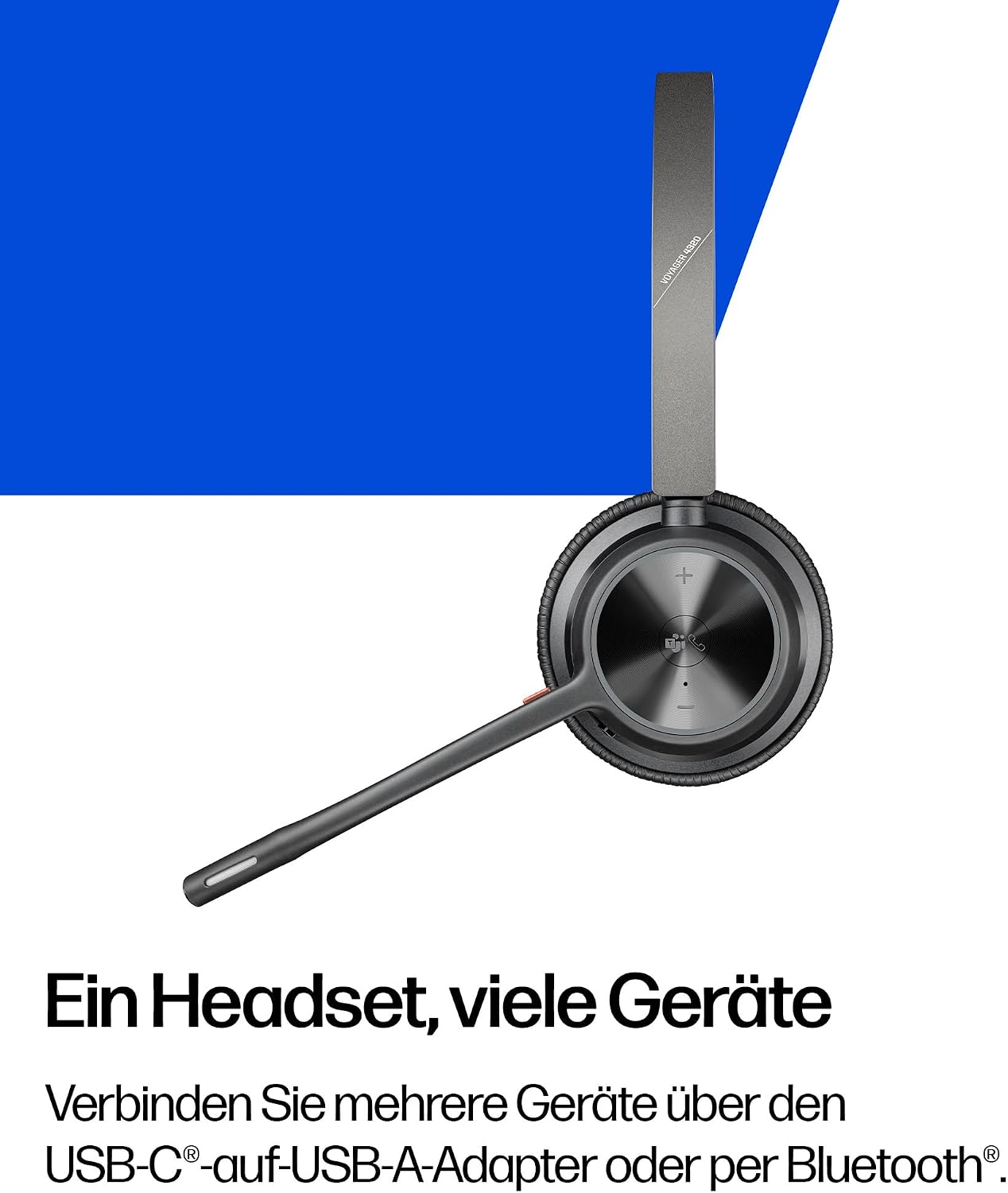 Thumbnail 4 de Poly Voyager 4320 UC – kabelloses Headset mit Noise Cancelling Mikrofonarm