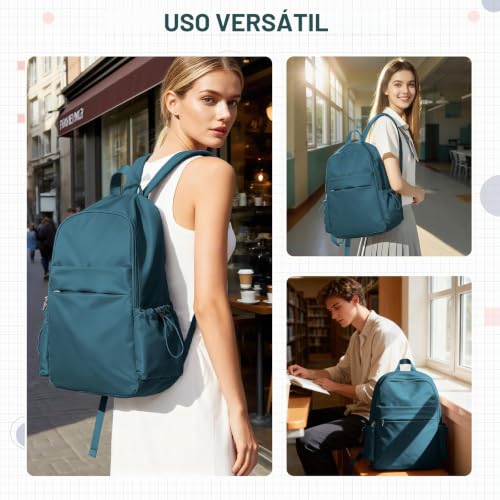 Thumbnail 6 de HYC00 Mochila Casual para Mujer con Portátil 14" – 21 L, Azul Eléctrico