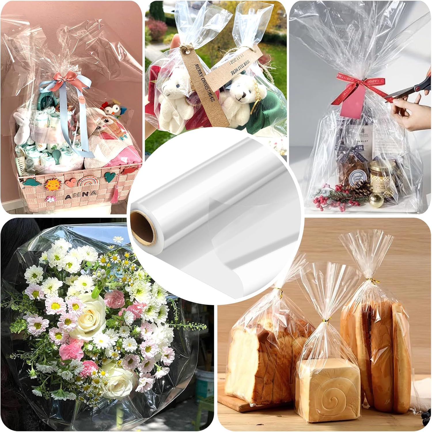 Thumbnail 5 de Cellophanfolie Rolle 86 cm