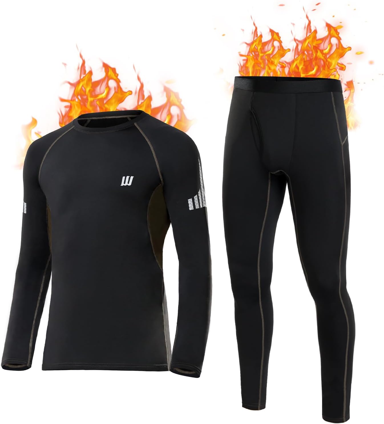 Thumbnail 1 de SIMIYA Thermounterwäsche Herren Skiunterwäsche Funktionsunterwäsche Thermowäsche