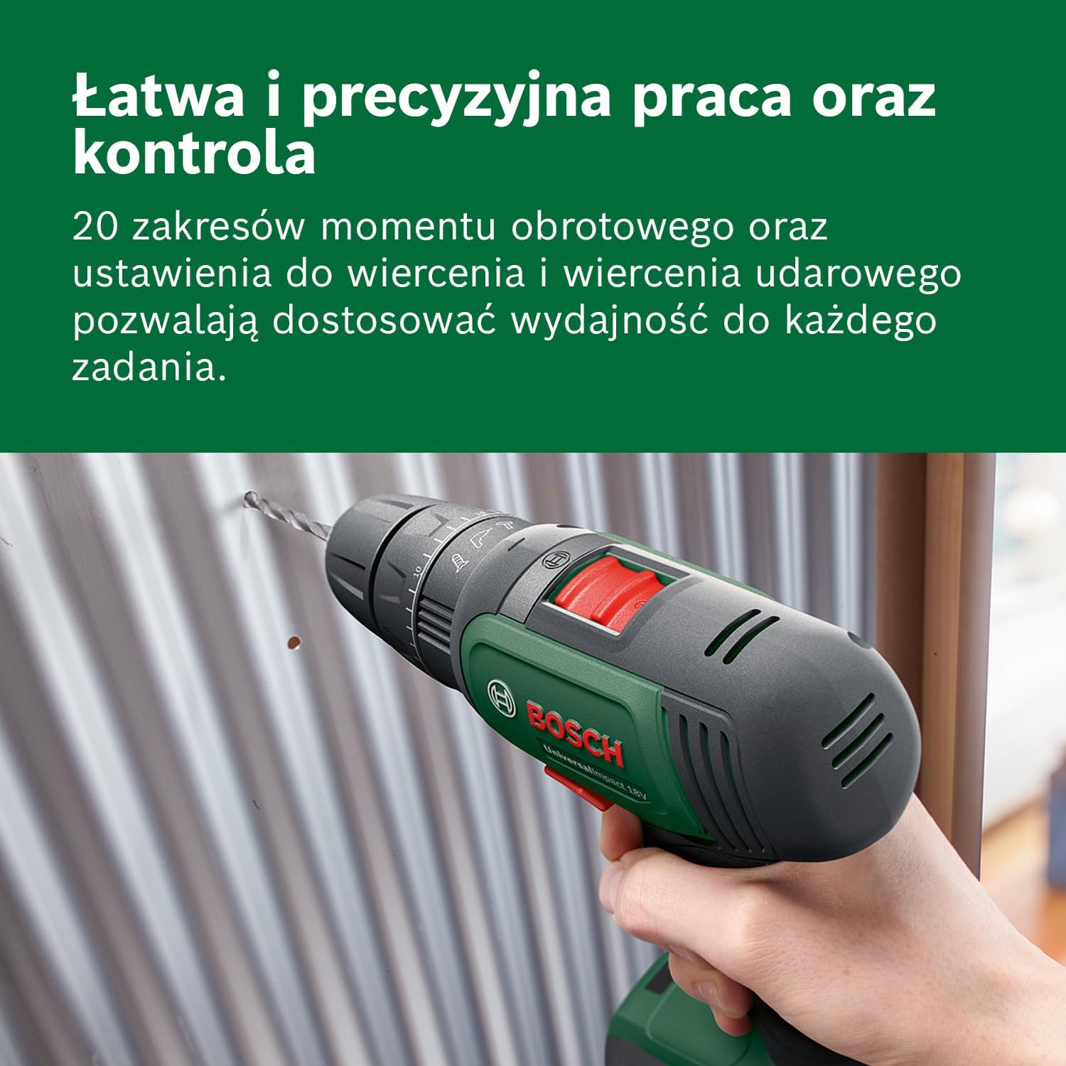 Thumbnail 4 de Bosch 06039D4102 UniversalImpact 18 – wiertarko-wkrętarka udarowa 18 V