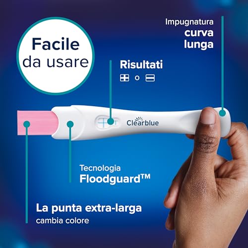 Detalle 2 de Test di gravidanza Clearblue Rilevazione Rapida 3 – affidabile, leggibile e rapido