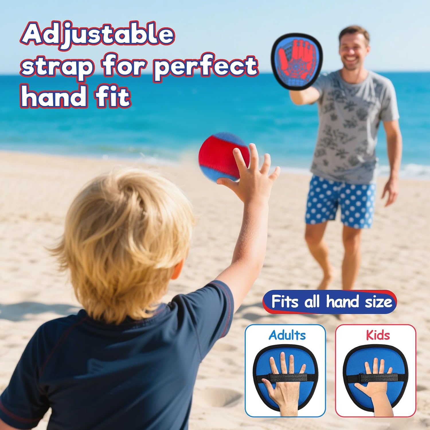 Thumbnail 2 de Sunrad Toss and Catch Ball Game Set