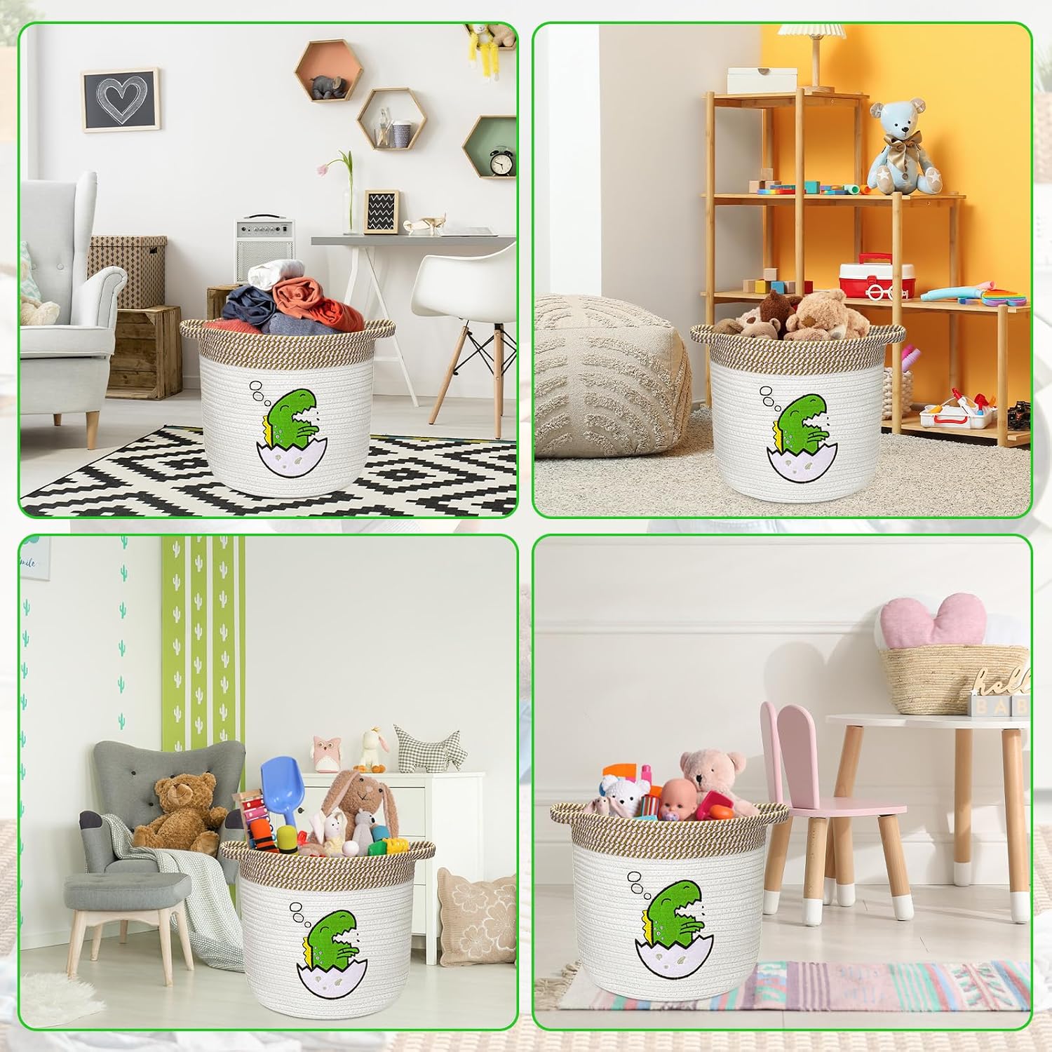Thumbnail 6 de Huiguli Children's Cotton Storage Basket