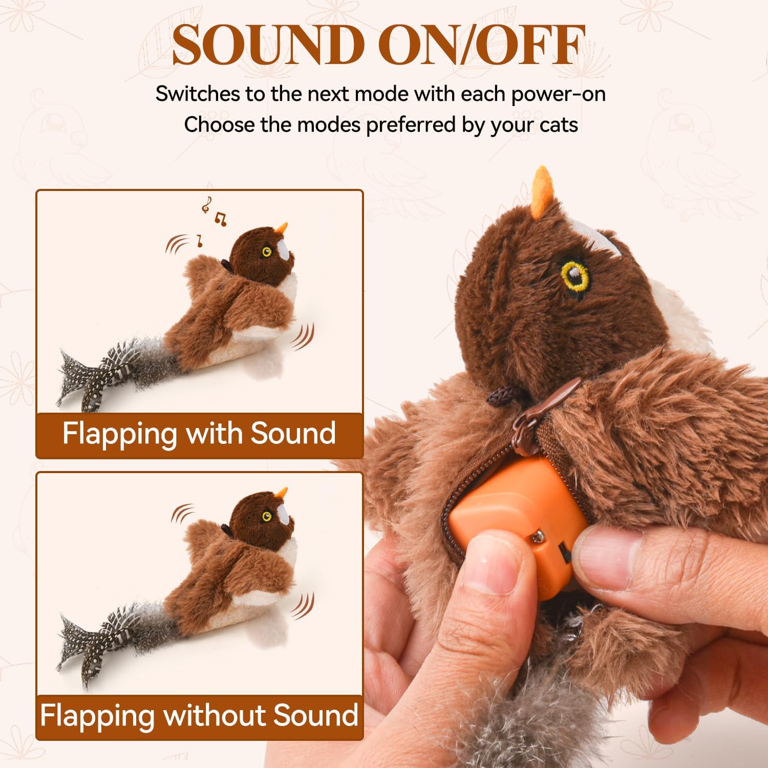 Detalle de LIFLIX Interactive Cat Toy, Small