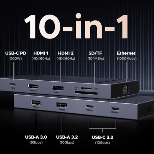 Thumbnail 1 de UGREEN Revodok Pro 2102 Docking Station ⚡ USB-C 4K Dual HDMI