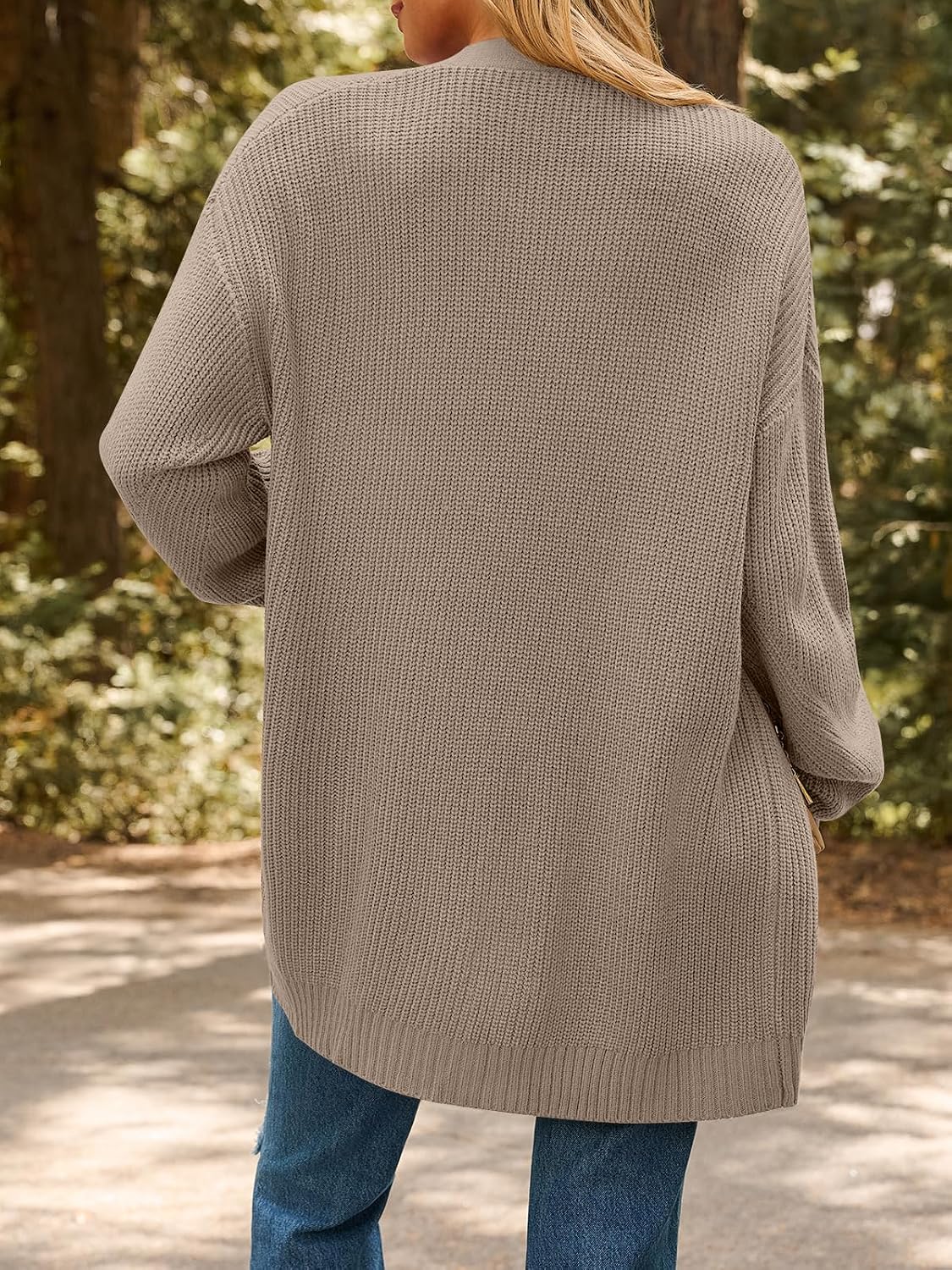 Detalle 2 de LILLUSORY Oversized Womens Cardigan with Pockets