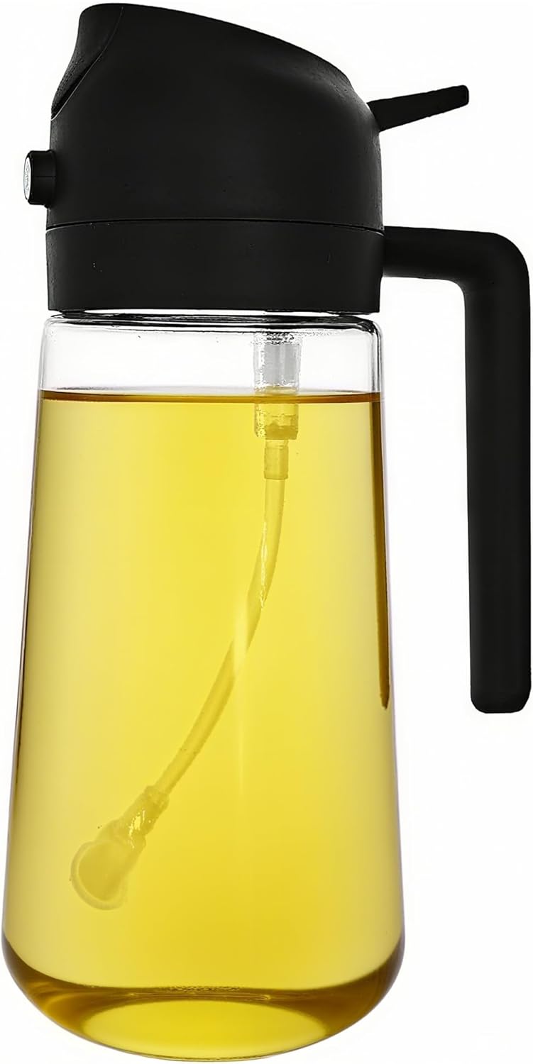 Thumbnail 6 de ZHIYE 500ml 2-in-1 Oil Spray Bottle for Cooking