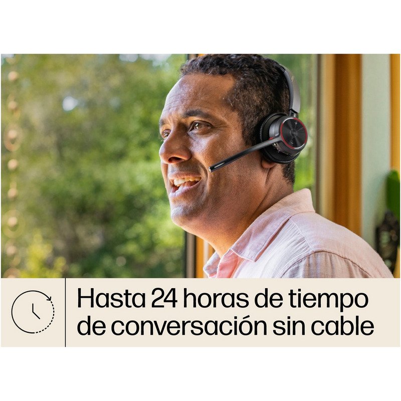 Thumbnail 2 de Poly Voyager 4320-M: Auriculares Bluetooth con base de carga para Microsoft Teams (negros)