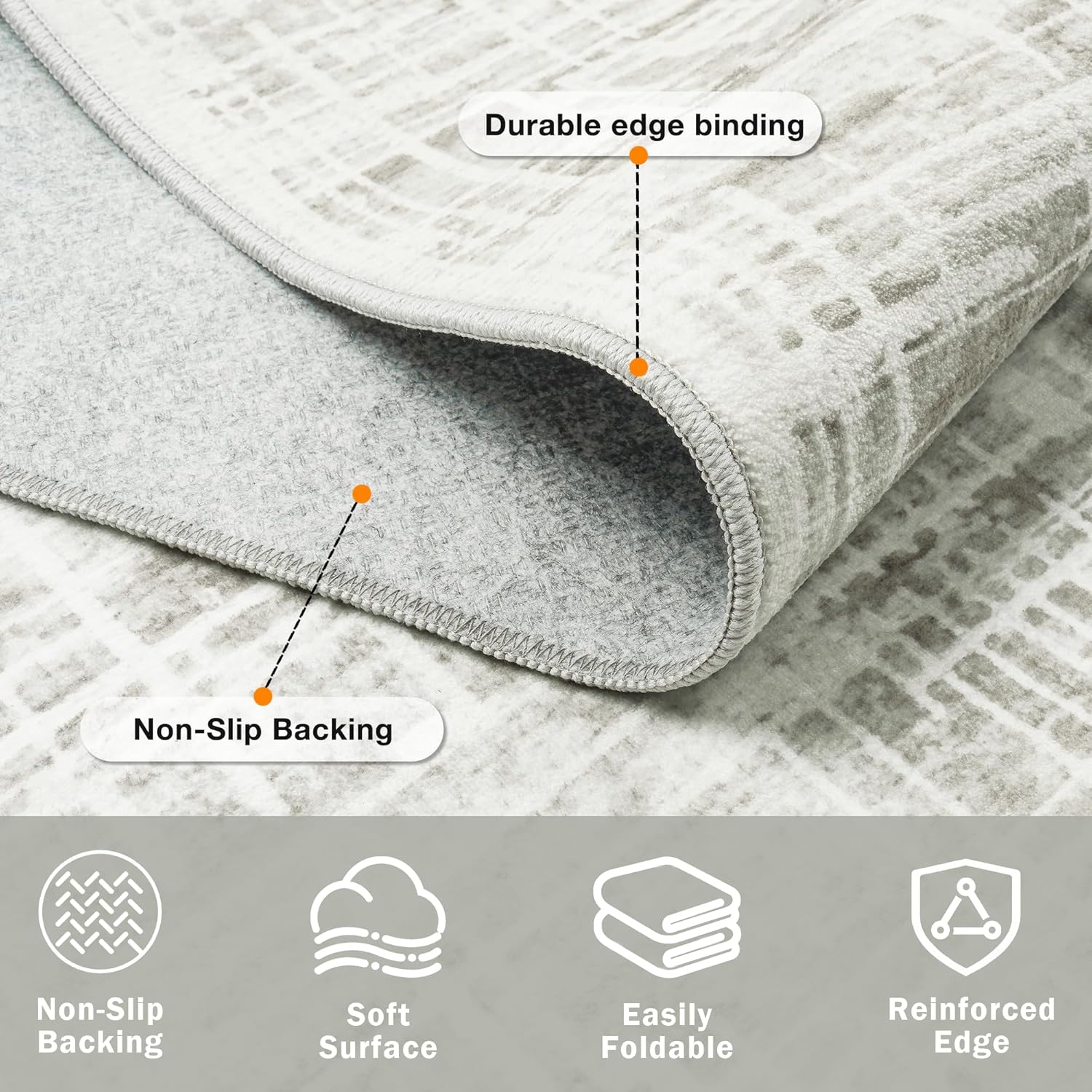 Thumbnail 3 de Crority 8x10 Area Rug