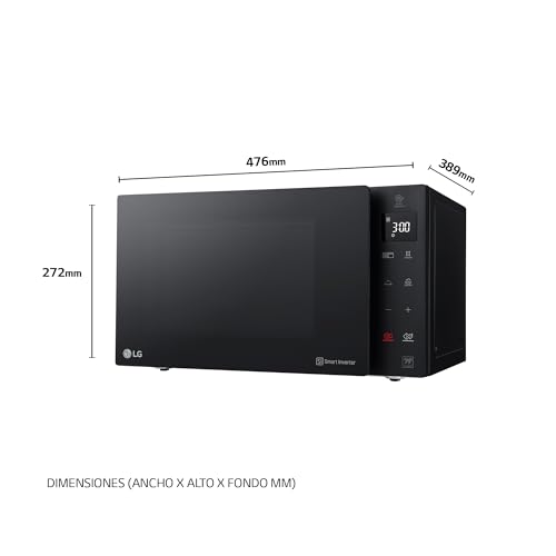 Thumbnail 8 de LG MH6535GDS Smart Inverter: Microondas 1000 W con grill 900 W, 25 L, negro