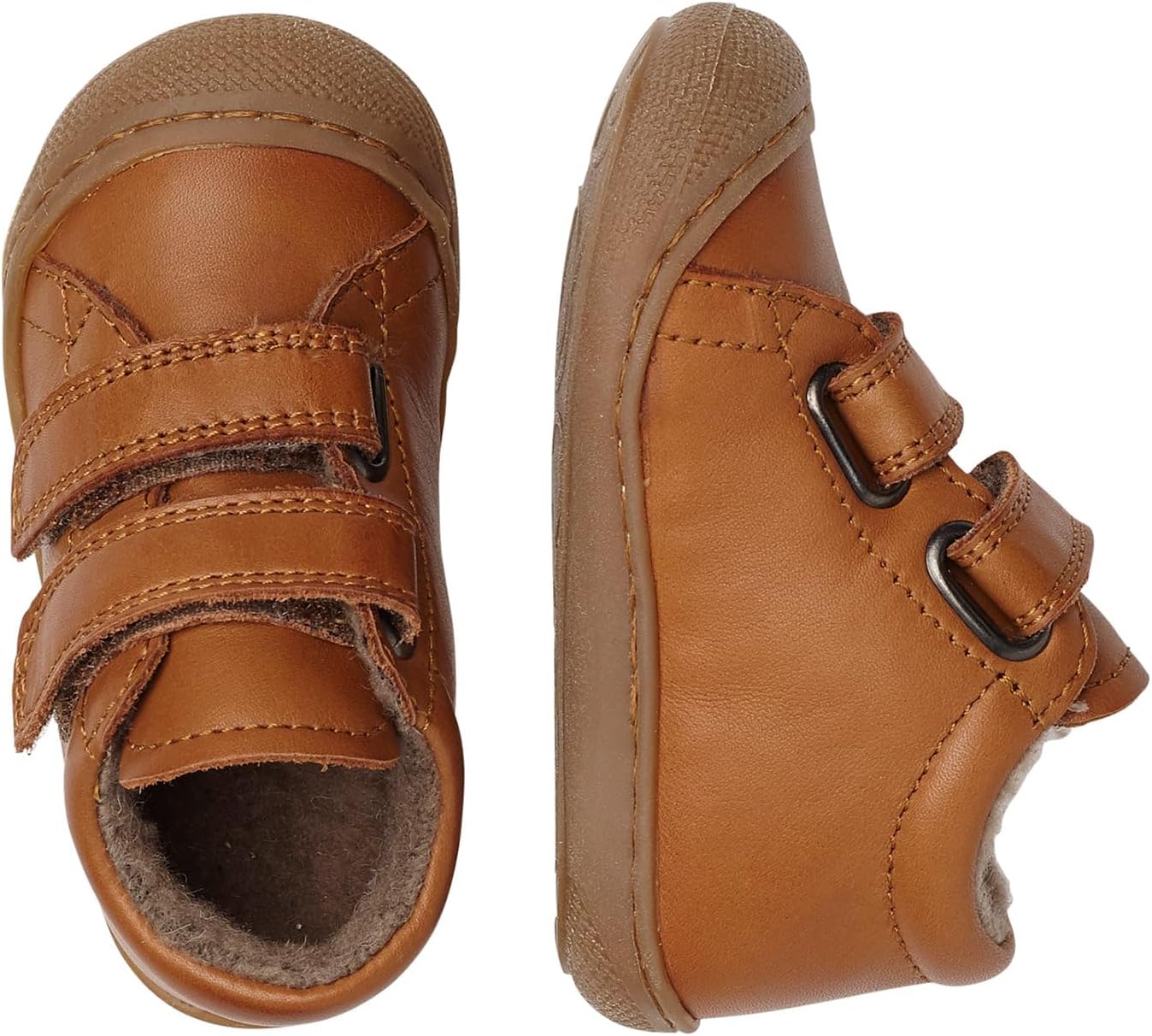 Thumbnail 1 de Naturino Cocoon VL Lauflernschuhe aus Nappaleder mit Wollfutter (Hellbraun)