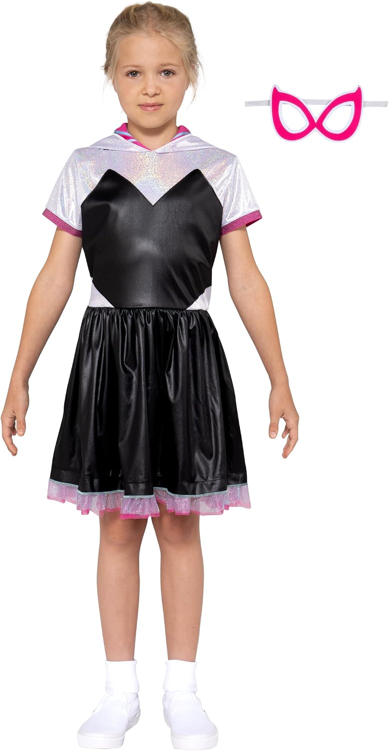 Detalle de MARVEL Ghost Spider Youth Dress 🎭