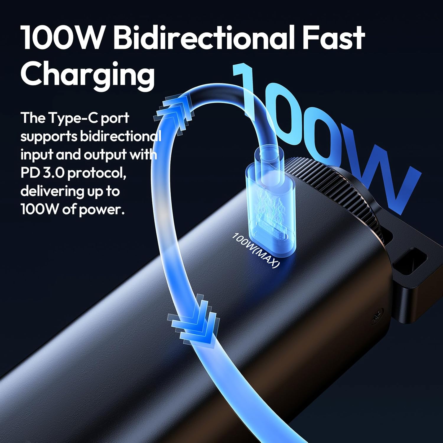 Thumbnail 5 de ULANZI BG5 – Poignée batterie 92,16 Wh avec recharge PD 3.0 jusqu’à 100 W et filetage 1/4
