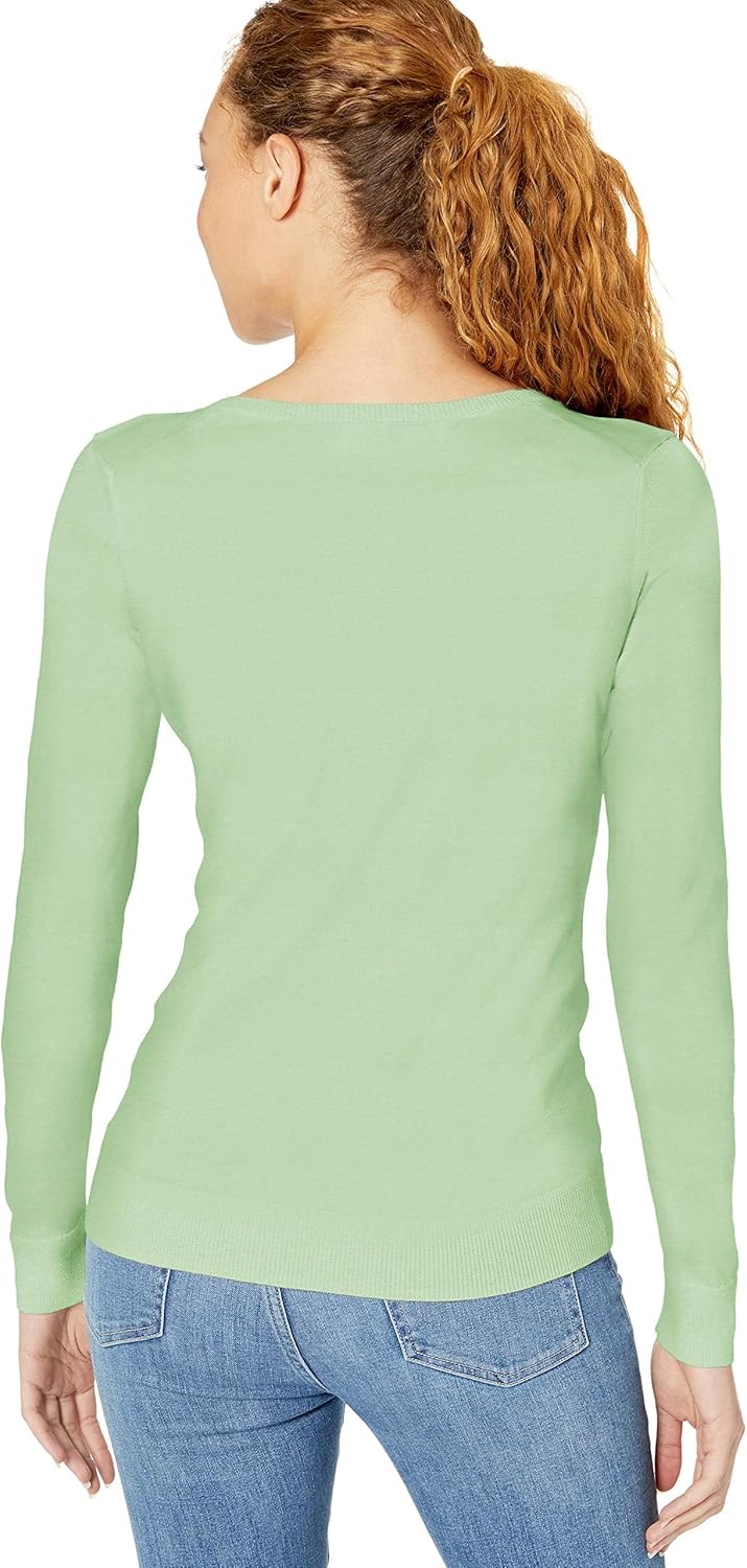 Thumbnail 3 de Amazon Essentials Damen Leichter Langärmeliger Pullover mit Rundhalsausschnitt (auch in Übergröße)