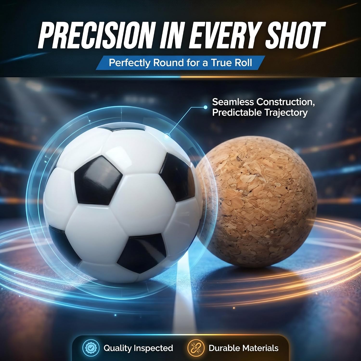 Thumbnail 3 de GOODS+GADGETS® 12x Speedball Foosball Balls, 35 mm, six playing types