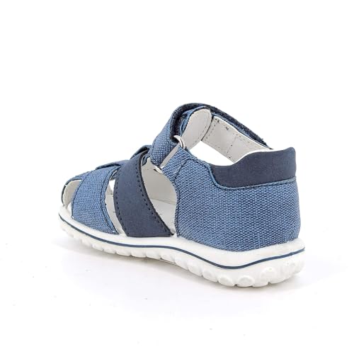 Detalle 1 de PRIMIGI 1363433 Sandali Ragnetto Bambino con Strappo Plantare in Pelle Blu 19