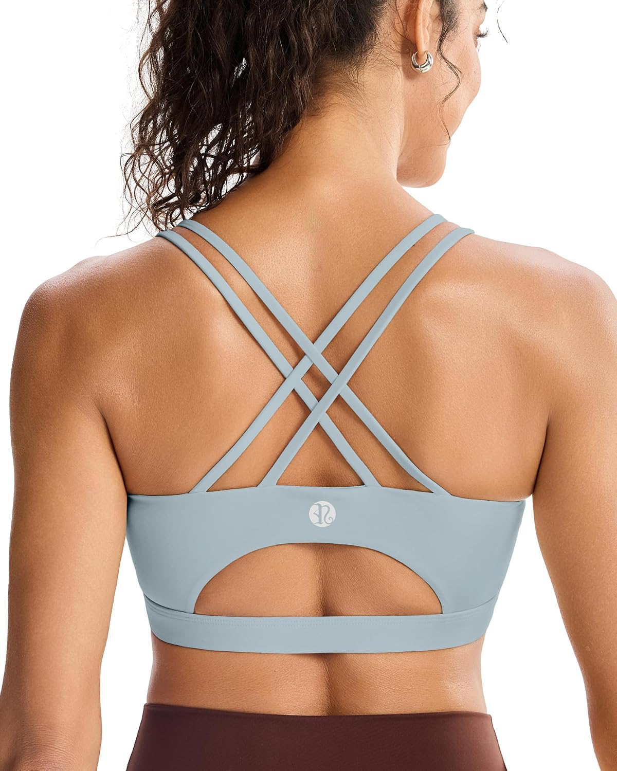 Detalle de RUNNING GIRL Sports Bra Padded Longline 🧘♀