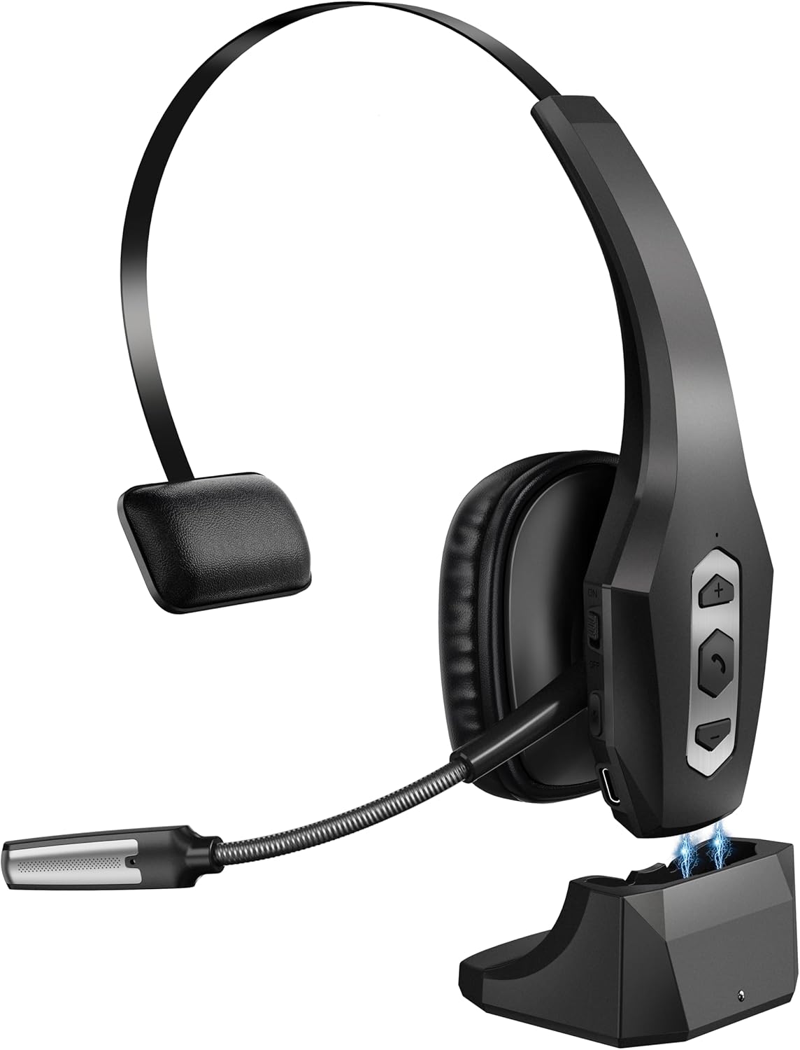 Detalle de OTYHVV Trucker Bluetooth Headset with Charging Base