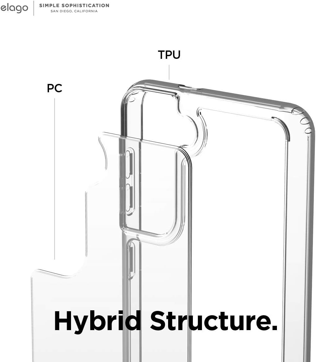 Thumbnail 3 de elago Cover Ibrida Trasparente per Samsung Galaxy S21: antiurto con PC resistente e TPU anti-giallimento