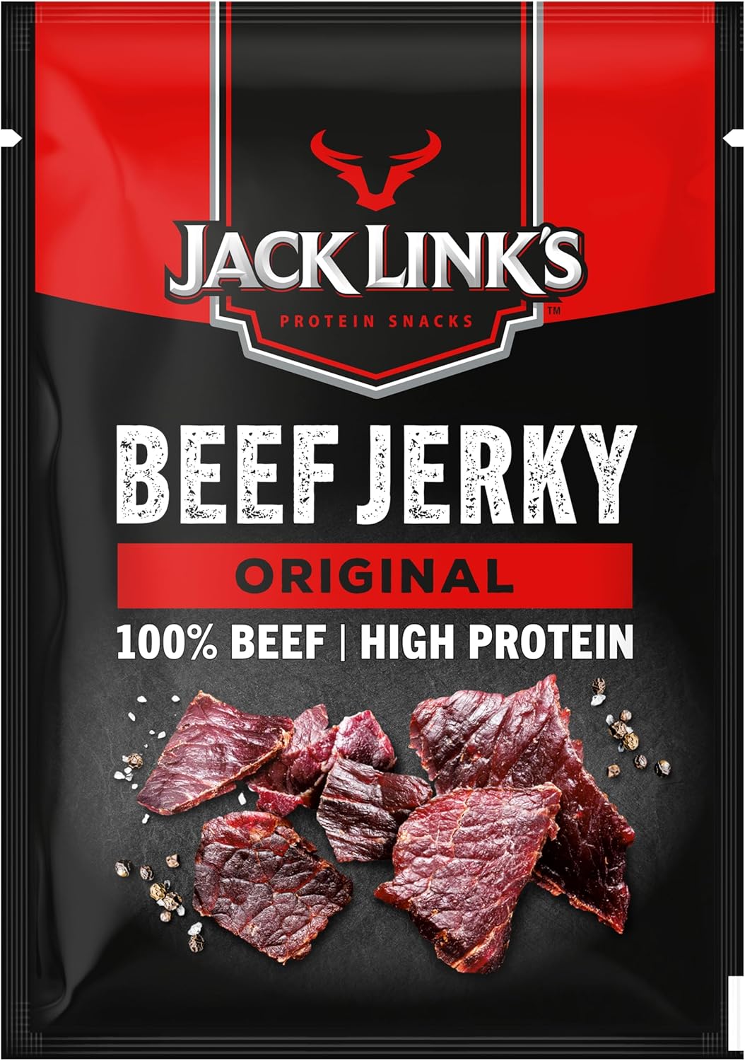 Thumbnail 2 de Jack Links Beef Jerky pack de mélanges (12 x 25 g) – viande de bœuf séchée, riche en protéines