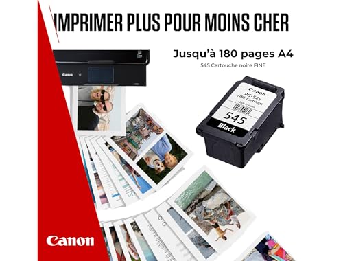 Detalle de Cartouche d’encre Canon PG-545 Fine noire d’origine – qualité Canon authentique