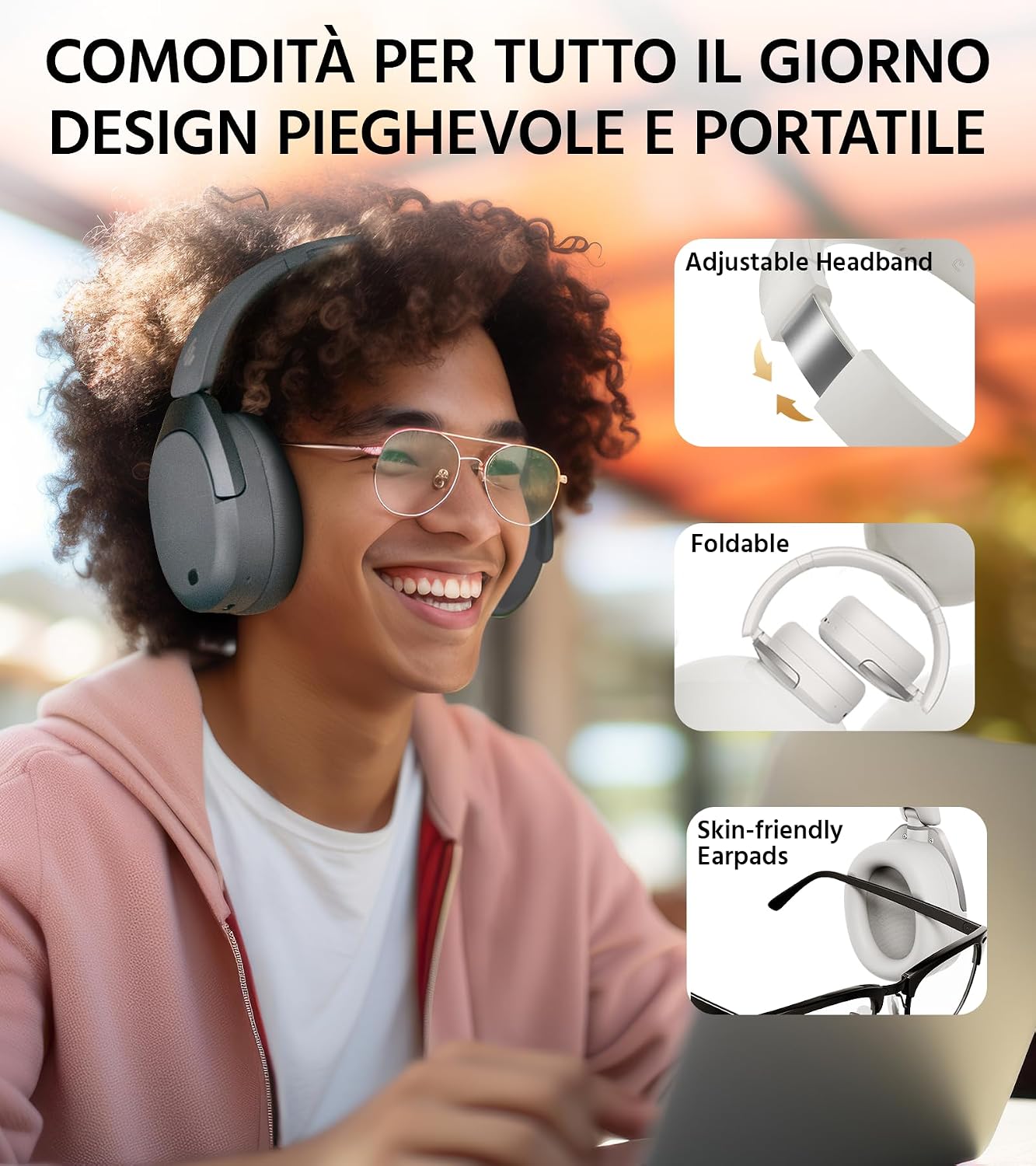 Thumbnail 6 de Edifier W830NB Auriculares Over Ear 🎧 ANC Híbrida 94h Hi-Res LDAC