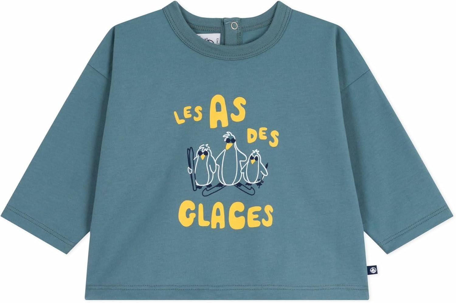 Thumbnail 3 de Petit Bateau Abbigliamento Giorno Unisex-Bimbi: Maglietta in cotone a maniche lunghe con motivo gatto
