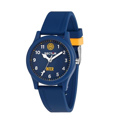 Detalle de Sector No Limits Orologio Uomo Solo Tempo 35 mm – Collezione EX-Q INTER Special Edition (R3251203008)