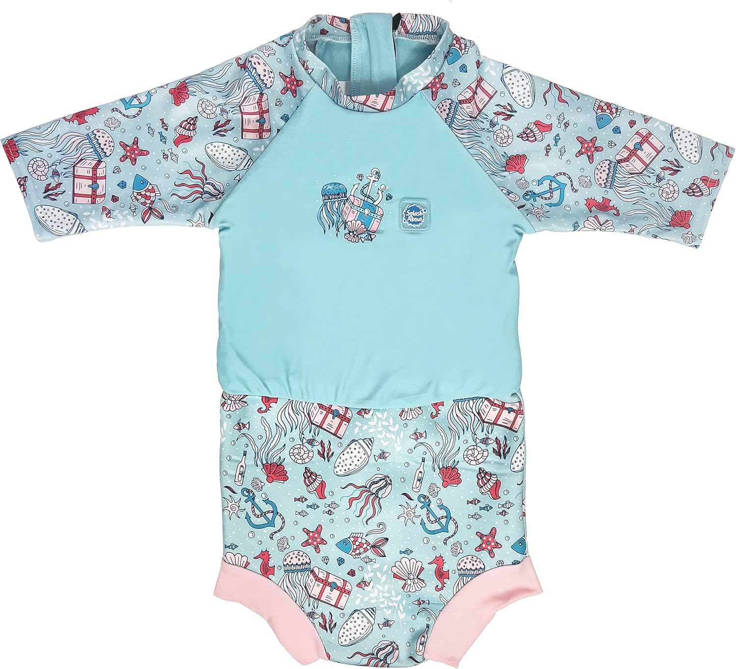 Thumbnail 3 de Splash About Happy Nappy Sunsuit (UPF50+) for Babies & Toddlers