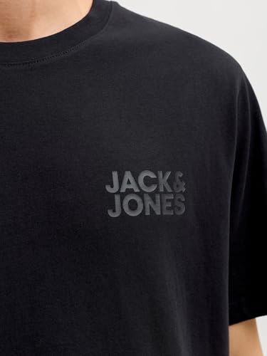 Thumbnail 5 de Camiseta JACK & JONES Jjecorp Logo SS ONeck - Negro, talla L, con detalles estampados
