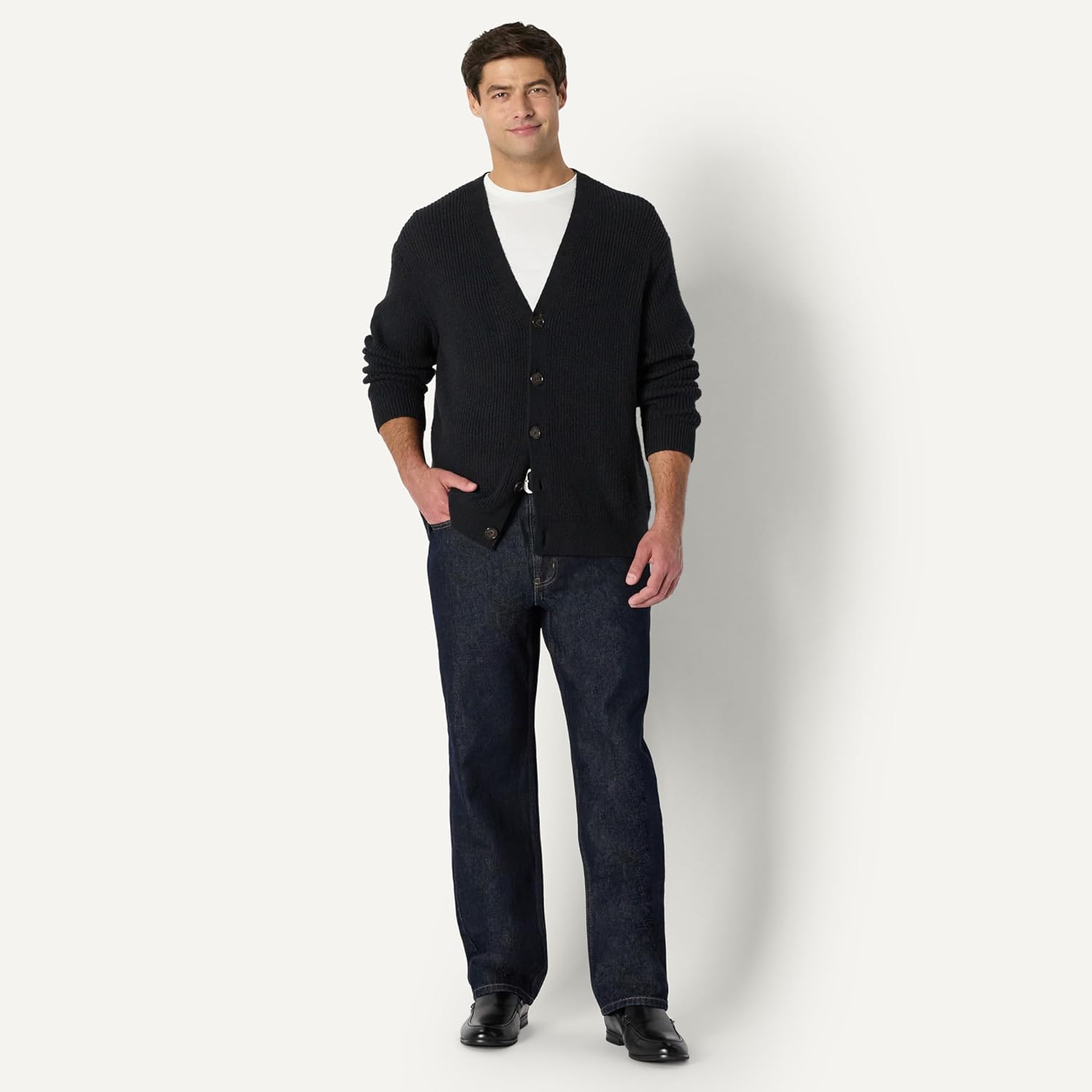 Thumbnail 4 de Amazon Essentials Relaxed-Fit Cotton Blend Cardigan