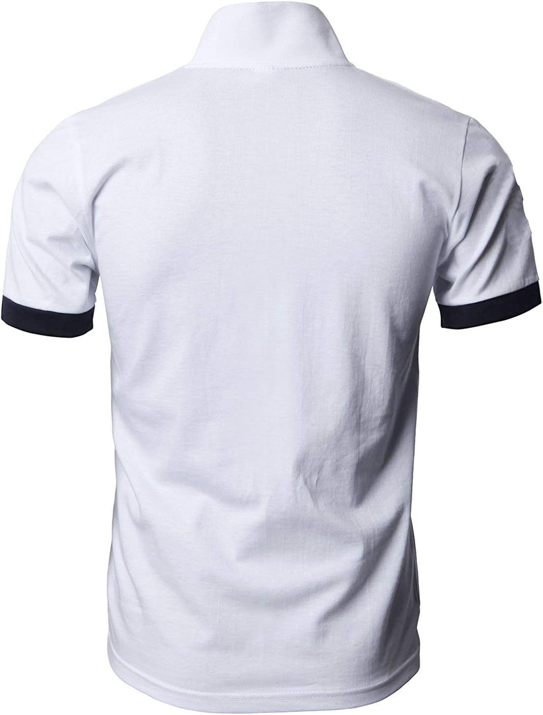 Thumbnail 1 de GNRSPTY Herren Poloshirt Kurzarm mit Girafe-Stickerei – Einfarbig, Größen M–3XL