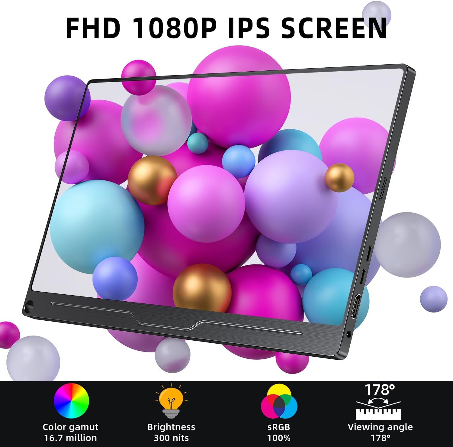 Thumbnail 1 de UPERFECT Monitor Portátil 15.6" Full HD IPS