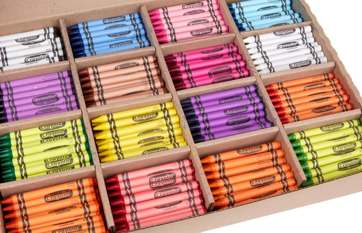 Thumbnail 4 de Crayola Bulk Crayon Classpack 800ct (16 Colors) for Classroom Art, Ages 3+