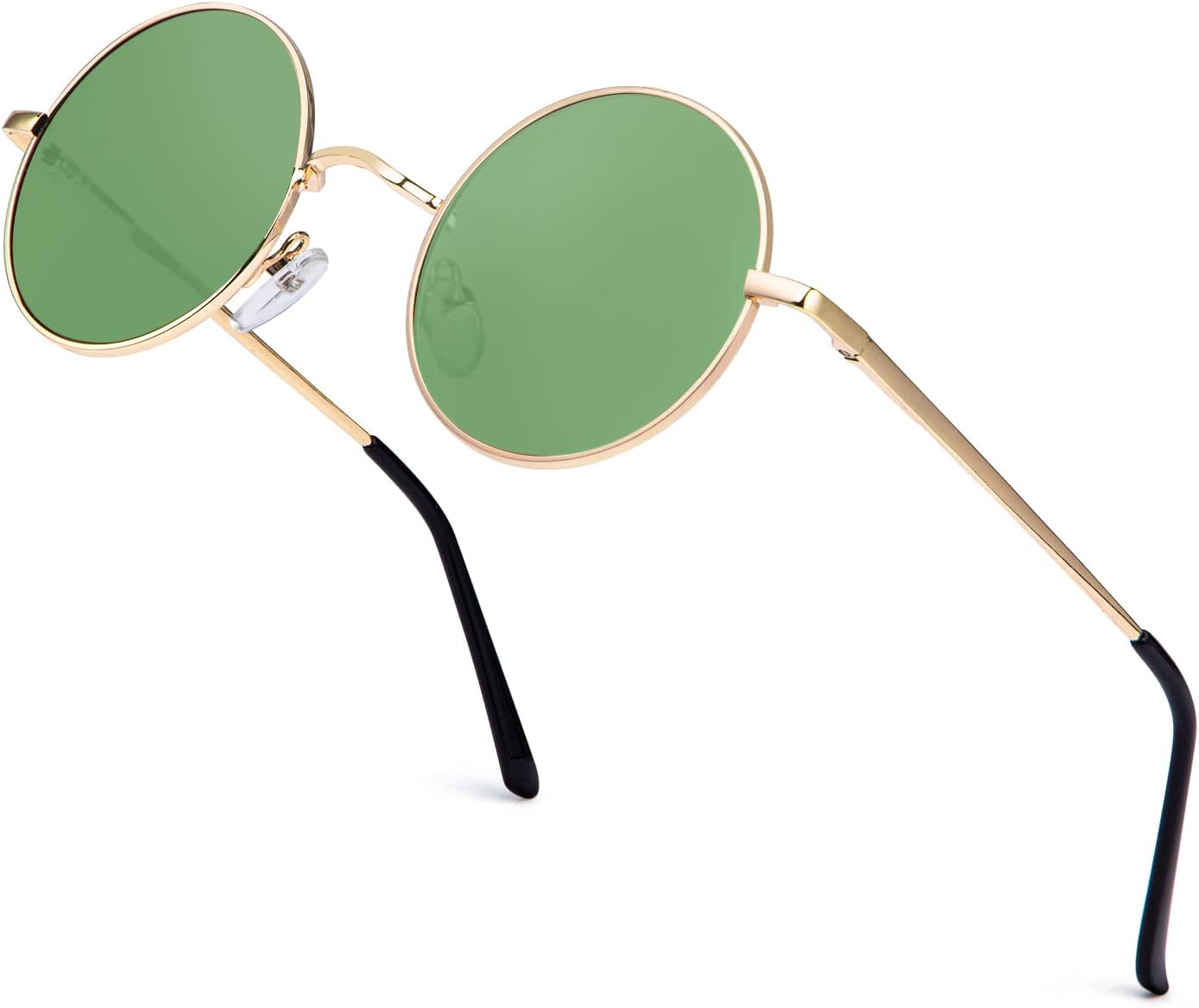 Detalle de ANYLUV Sonnenbrille Herren Polarisiert – Runde Brille mit UV400-Schutz