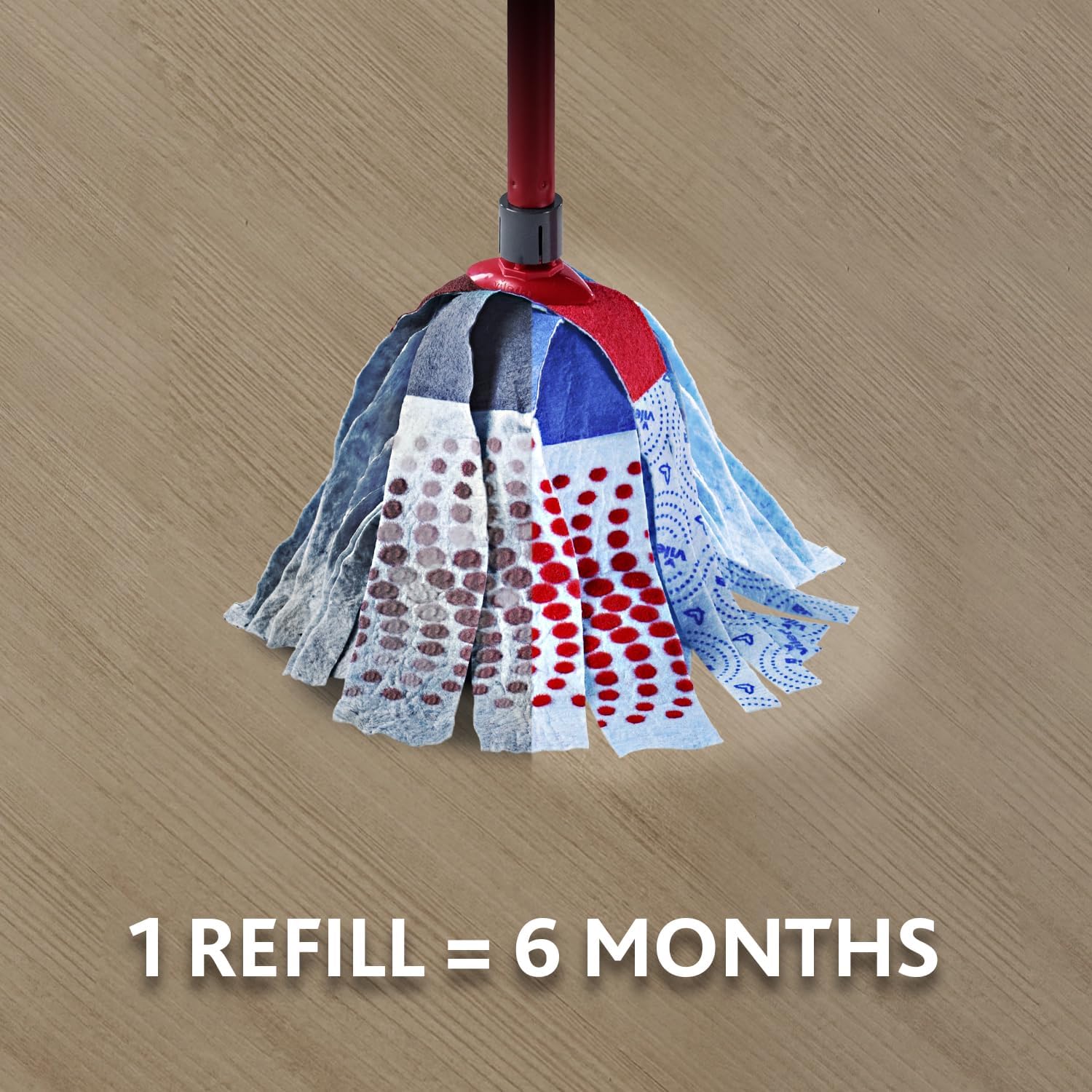 Thumbnail 2 de Vileda SuperMocio 3Action XL mop refill 2 pack 🧽