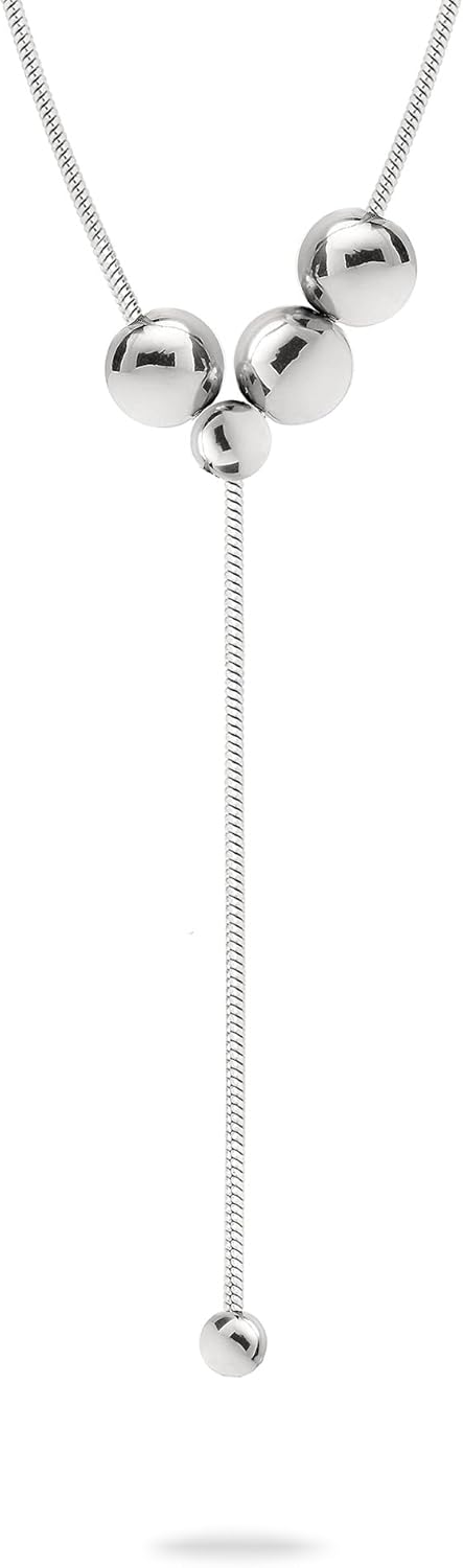Thumbnail 4 de LIEBESKIND BERLIN Steel Ball Collection: Ohrringe, Kette & Armband aus Edelstahl