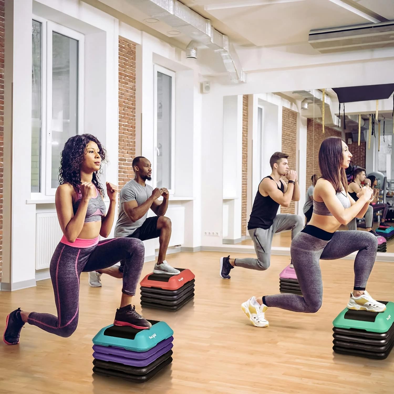 Thumbnail 6 de Yes4All High Step Platform & Stackable Risers — Adjustable 2–12 Inch Height for Cardio & Aerobic Workouts