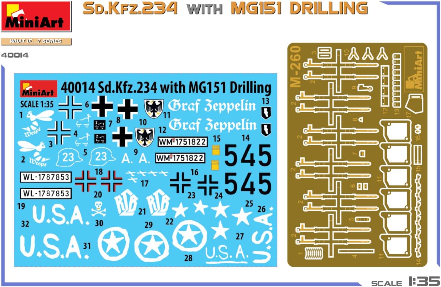 Thumbnail 1 de MiniArt 40014 Sd. Kfz. 234 1:35 – model plastikowy z MG151 Drilling