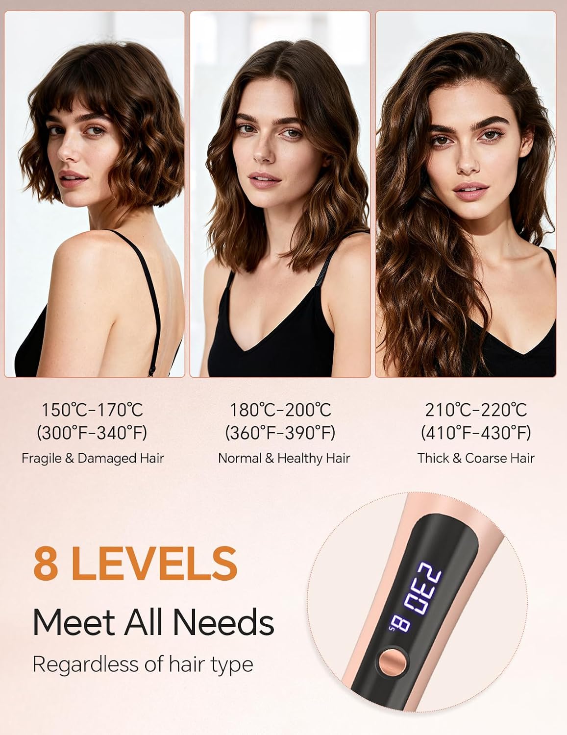 Thumbnail 6 de LANDOT Automatic Rotating 1-inch Curling Iron