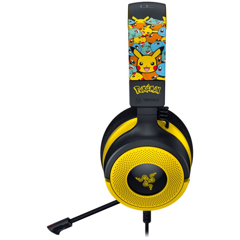 Thumbnail 2 de Razer Kraken V4 X Pokémon Kanto Starters Edition Auriculares Gaming USB Amarillo