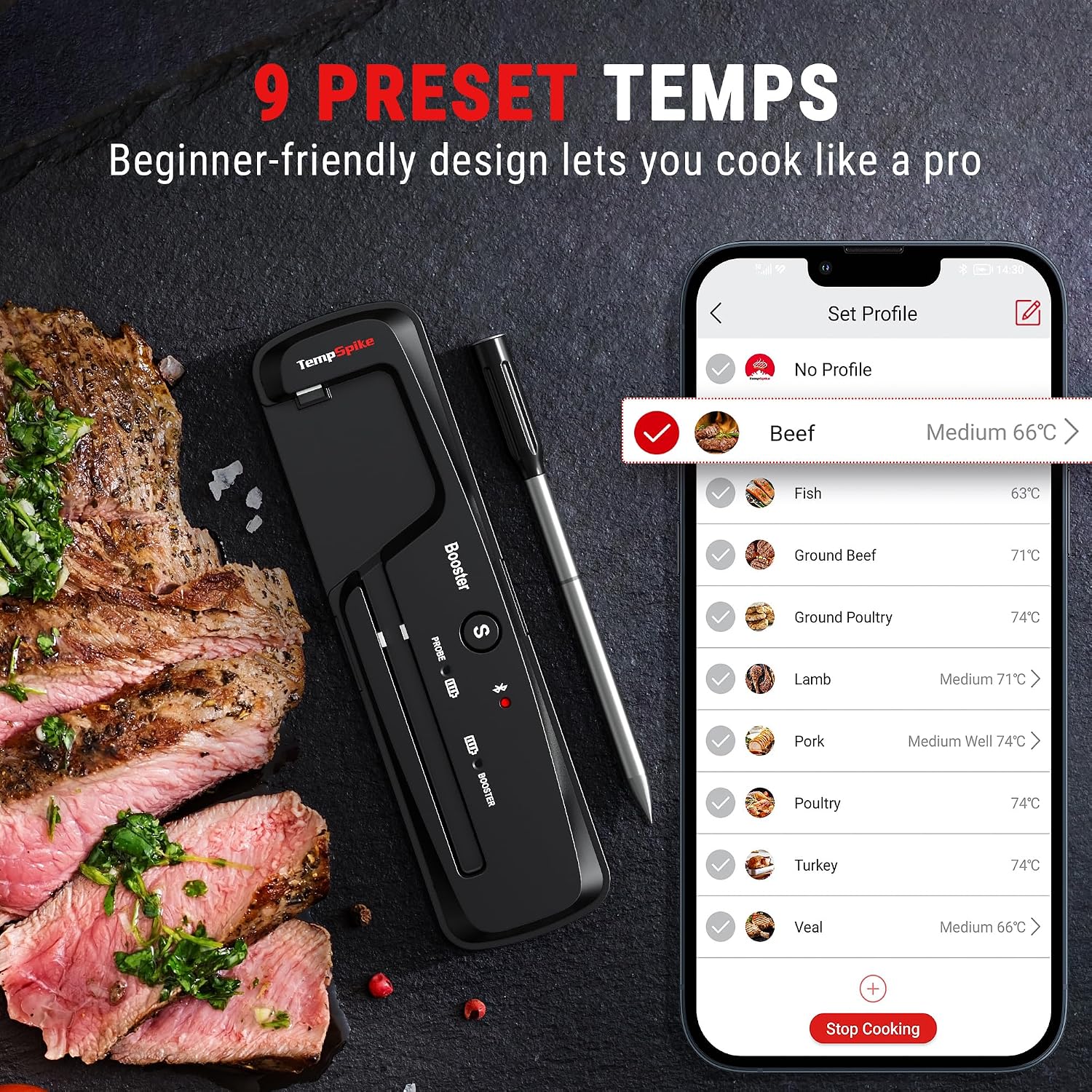 Thumbnail 5 de ThermoPro TempSpike TP961 termometro barbecue 150m 🍖