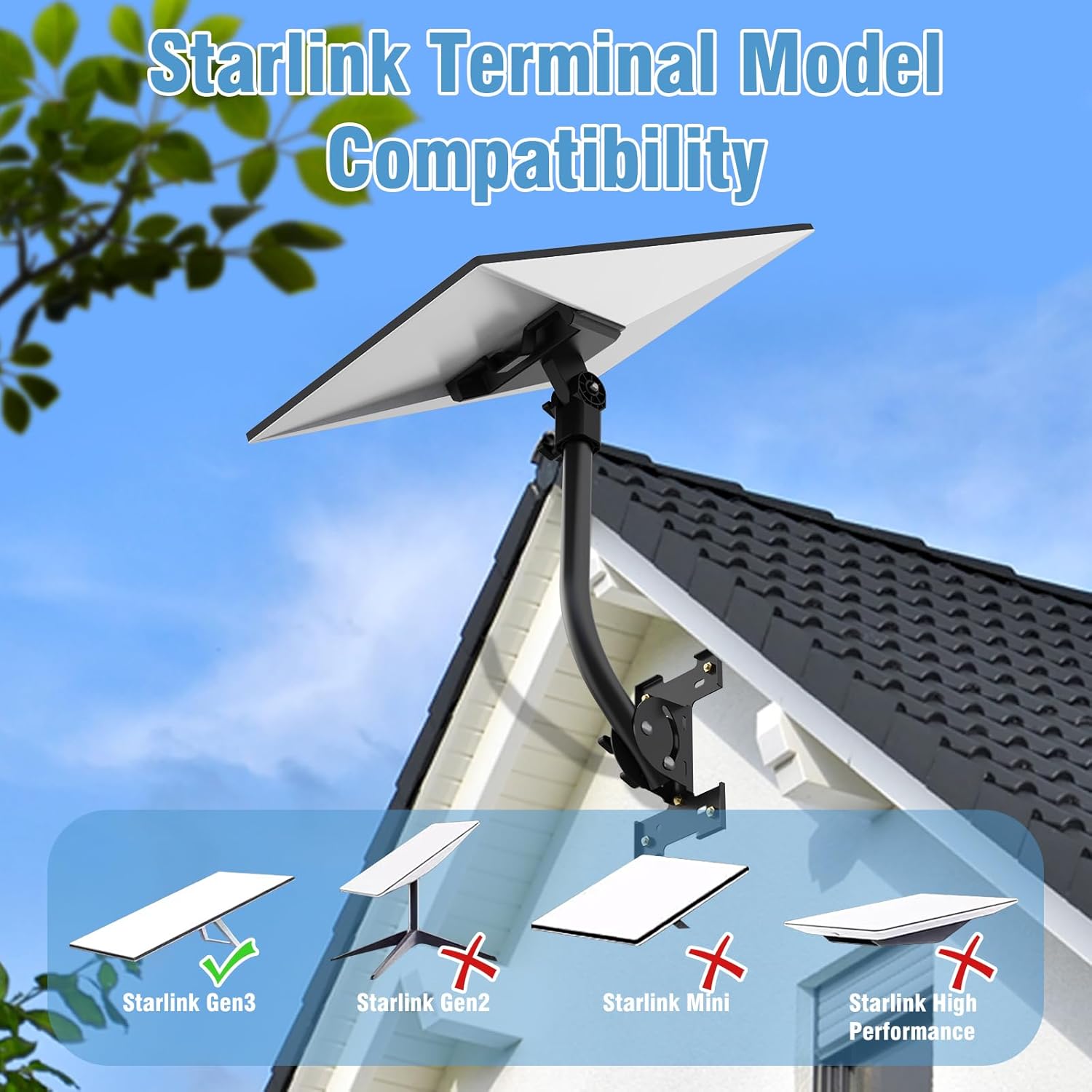 Thumbnail 6 de Anautin Starlink Gen 3 Mount 180° adjustable satellite mount 📡